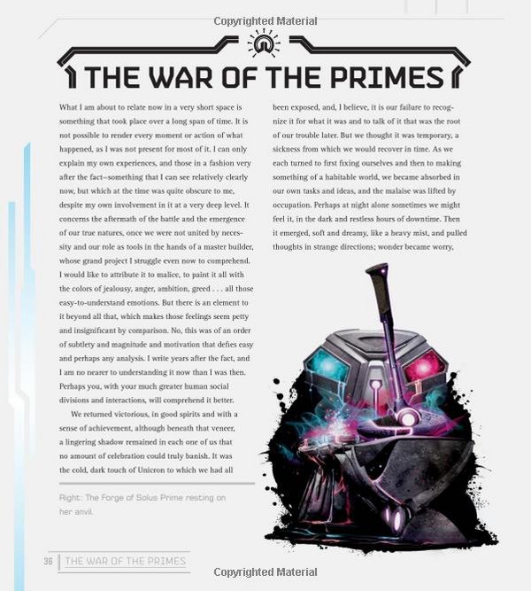 Transformers The Covenant Of Primus Hardcover Mega Preview Of 13 Primes Book Details Image  (37 of 46)